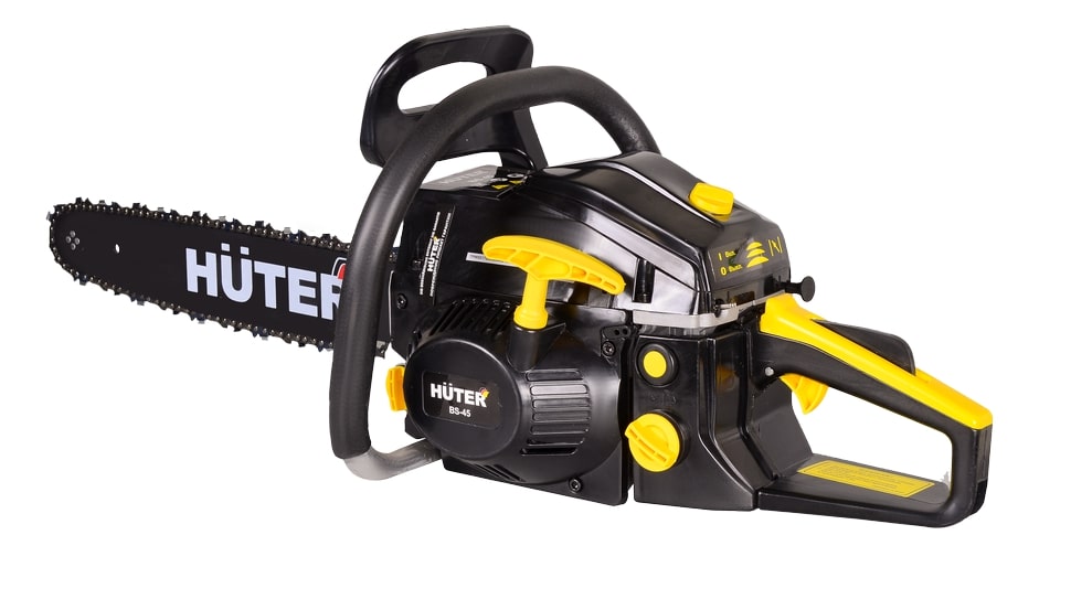 Бензиновая цепная пила Huter BS-45